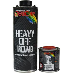NewCar Heavy Off Road 5001 CZARNY SUPER TWARDA powoka nawierzchniowa 850gr. + utwardzacz - 2859668887