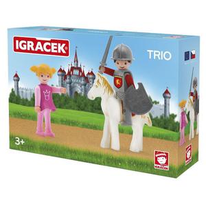 FIGURKI TRIO - KSIʯNICZKA, RYCERZ I BIAY KO 26214 - 2880503046