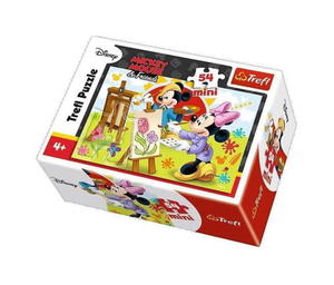 PUZZLE MINNIE MALARKA 54 el. mini TREFL 19554 - 2867080502