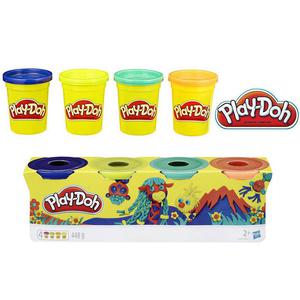 CIASTOLINA PLAY-DOH 4 TUBY RӯNE KOLORY HASBRO E4867 - 2874562947