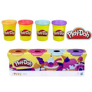 CIASTOLINA PLAY-DOH 4 TUBY RӯNE KOLORY HASBRO E4869 - 2874562948