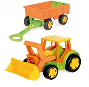 TRAKTOR SUMMER Z YK I PRZYCZEP 120cm WADER 66315 GIGANT - 2848909115