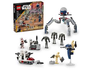 LEGO STAR WARS 75372 ZESTAW BITEWNY Z ONIERZEM ARMII KLONW I DROIDEM BOJOWYM LEGO STAR WARS 75372 Clone Trooper Battle Droid Battle Pack - 2877471056