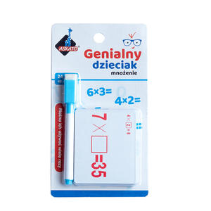 Genialny dzieciak - fiszki matematyczne mnoenie Askato - 2878267270