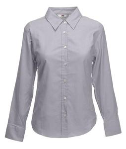 Koszula damska Fit L/S Oxford Shirt Szara M