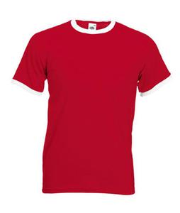 Koszulka Ringer Czerwono Biaa S - 2827616925