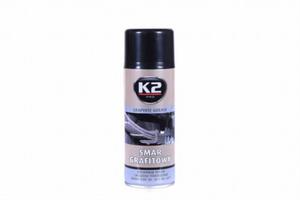 K2 SMAR GRAFITOWY 400ml spray - do konserwacji obcionych powierzchni - 2860623590