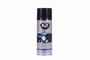 K2 SMAR MIEDZIOWANY 400ml spray - wysokotemperaturowy redukuje tarcie czci metalowych - 2860623591