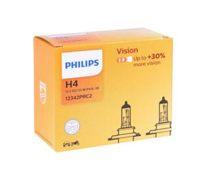 arwka PHILIPS H4 60/55W P43 VISION C2 PH DWUPAK - 2860623803