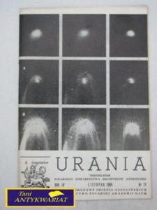 URANIA LISTOPAD 1984 NR.11 - 2822519680