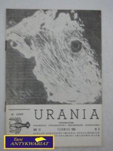 URANIA CZERWIEC 1984 NR.6 - 2822519682