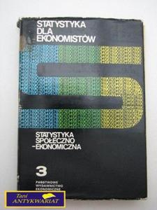 STATYSTYKA DLA EKONOMISTW STATYSTYKA SPOECZNO - 2822519824