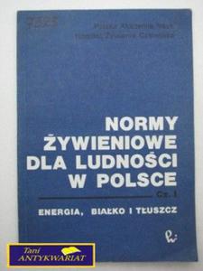 NORMY YWIENIOWE DLA LUDNOCI W POLSCE CZ1 - 2822519963