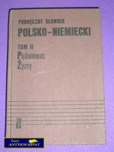 PODRCZNY SOWNIK POLSKO-NIEMIECKI TOM 2 - 2822521034