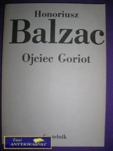 OJCIEC GORIOT-H.Balzac