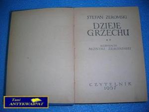 DZIEJE GRZECHU - S. eromski