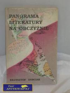 PANORAMA LITERATURY NA OBCZYNIE - K. Dybciak - 2858288708