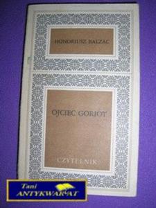 OJCIEC GORIOT - H.Balzac - 2822522203