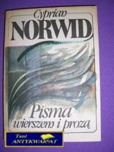 PISMA WIERSZEM I PROZ-C.Norwid