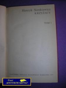 KRZYACY TOM 1-Henryk Sienkiewicz