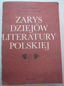 ZARYS DZIEJW LITERATURY POLSKIEJ - 2822581755