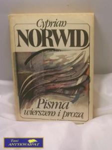 Pisma wierszem i proz- NORWID - 2822523371