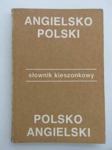 SOWNIK KIESZONKOWY ANIGIELSKO-POLSKI - 2822582040