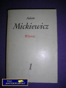 WIERSZE Tom 1 - A. Mickiewicz - 2822523724