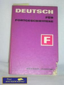 DEUTSCH FUR FORTGESCHRITTENE - 2822525042