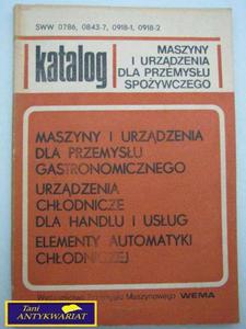 KATALOG SWW 0786 - MASZYNY I URZADZENIA DLA... - 2822525938