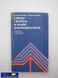 NAKAZY I BODCE A MODEL PRZEDSIBIORCZOCI - 2822512431