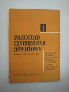 PRZEGLD HISTORYCZNO OWIATOWY NR. 1 - 2822591008