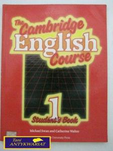 THE CAMBRIDGE ENGLISH COURSE Students book 1 - 2822526545