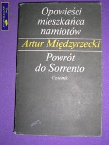 OPOWIECI MIESZKACA NAMIOTW- POWRT DO .. - 2822526647