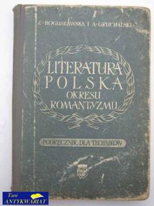 LITERATURA POLSKA OKRESU POZYTYWIZMU PODRCZNIK DLA TEC - 2822512486