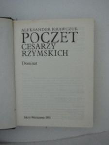 POCZET CESARZY RZYMSKICH - 2858299908