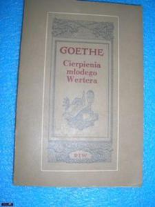 CIERPIENIA MODEGO WERTERA - Goethe