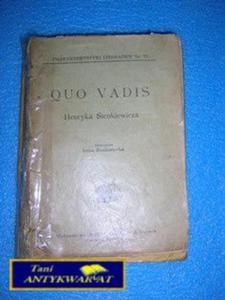 QUO VADIS - H. Sienkiewicz opracowanie - 2822527408