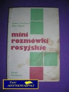 MINI ROZMWKI ROSYJSKIE - G. Kowalowa A. Wjcik - 2822527907