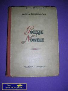 POEZJE I NOWELE - M. Konopnicka - 2822528024