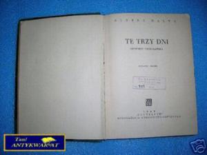 TE TRZY DNI - A.Maltz - 2822528545