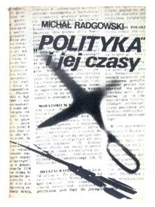 POLITYKA I JEJ CZASY - 2858300317