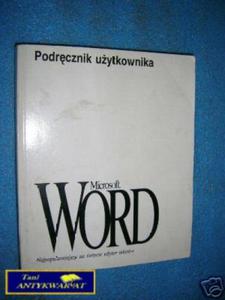 MICROSOFT WORD WERSJA 6.0 - Praca zbiorowa - 2822529366