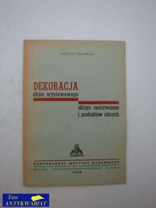 DEKORACJA OKNA WYSTAWOWEGO - 2822512904