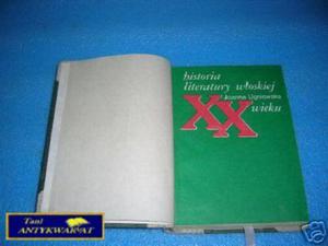 HISTORIA LITERATURY WOSKIEJ XX WIEKU - J.Ugniews - 2822531446