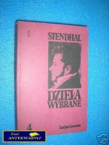 DZIEA WYBRANE TOM IV LUCJAN LEUWEN - Stendhal - 2822531636