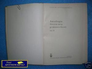 ANTOLOGIA LITERATURY POWSZECHNEJ TOM II -L.Eustach - 2822532747