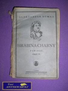 HRABINA CHARNY CZʦ IV - Aleksander Dumas - 2822533429