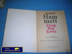 ZOTA PODKOWA - D.Hammett - 2822533655