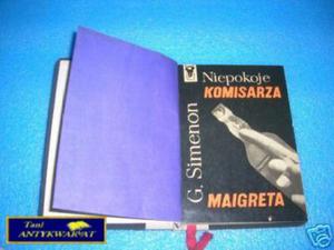 NIEPOKOJE KOMISARZA MAIGRETA - G.Simenon - 2858290498